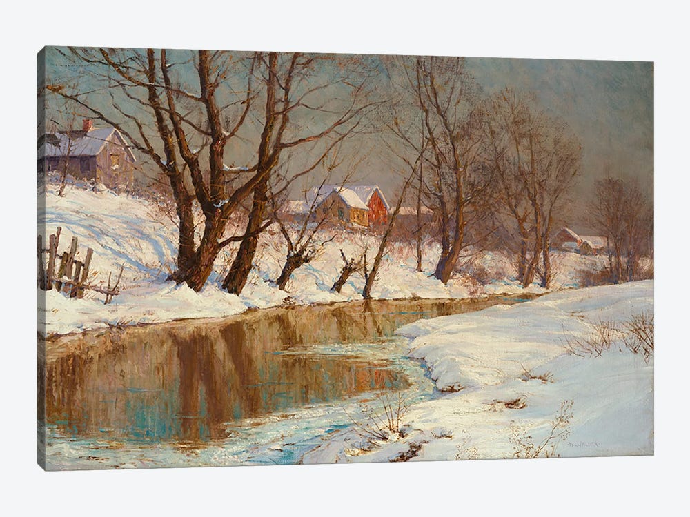 Winter Morning  by Walter Launt Palmer 1-piece Art Print