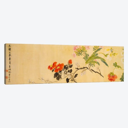 Flowers, 1892  Canvas Print #BMN5531} by Ni Tian Canvas Print