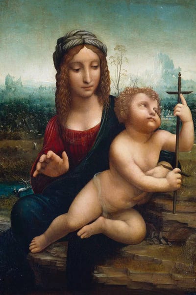 Renaissance: The Madonna of the Yarnwinder  by Leonardo da Vinci