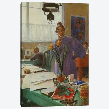 My Wife  Canvas Print #BMN5562} by Carl Larsson Canvas Art