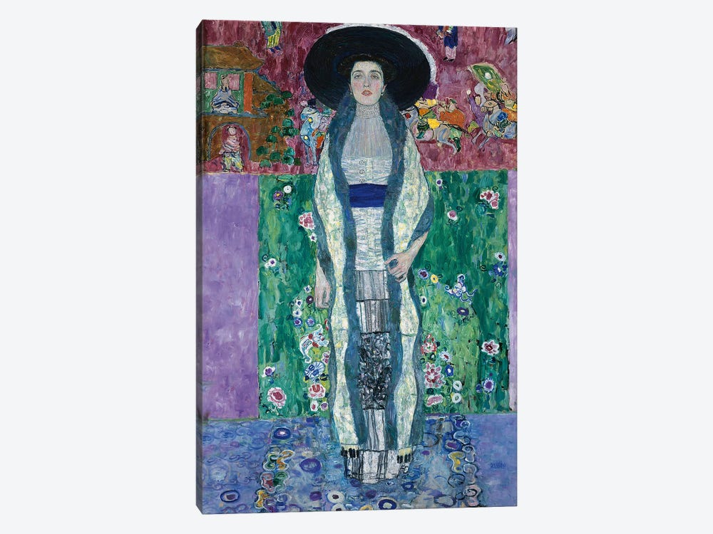 Portrait of Adele Bloch-Bauer II, 1912  by Gustav Klimt 1-piece Canvas Art