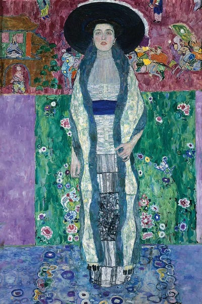 All Things Klimt: Portrait of Adele Bloch-Bauer II, 1912  by Gustav Klimt
