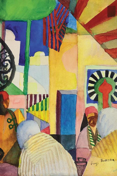 In the Bazaar, 1914 