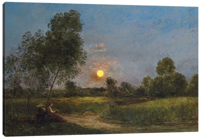 Moonrise, 1887  Canvas Art Print