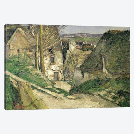 The House of the Hanged Man, Auvers-sur-Oise, 1873   Canvas Print #BMN562} by Paul Cezanne Art Print