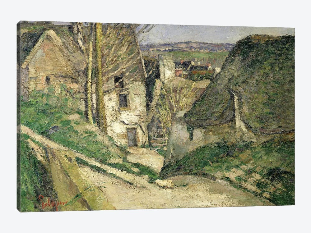 The House of the Hanged Man, Auvers-sur-Oise, 1873   by Paul Cezanne 1-piece Canvas Print