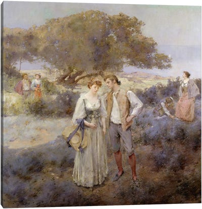 Le Retour de Cythere, c.1892  Canvas Art Print
