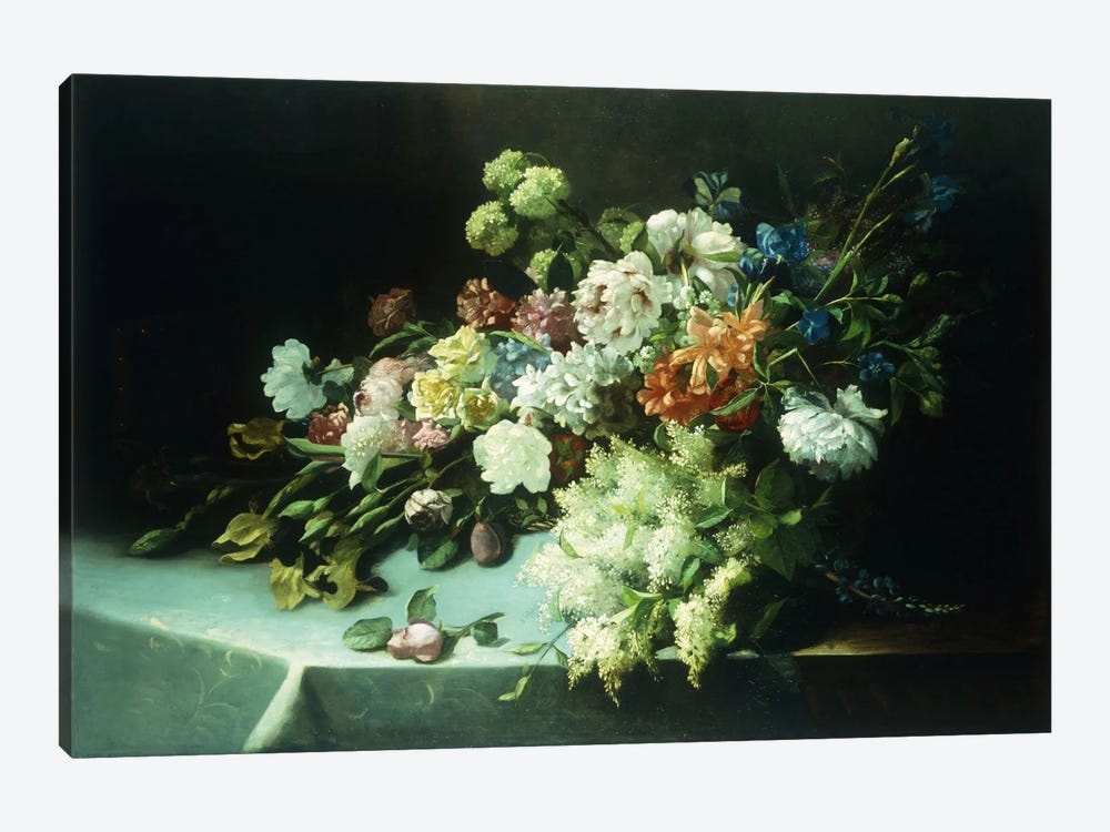 Floral still life, 1884  1-piece Canvas Wall Art