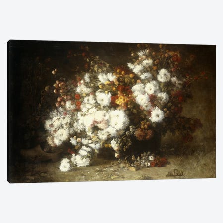 Still life of flowers  Canvas Print #BMN5675} by Aime Perret Canvas Art Print