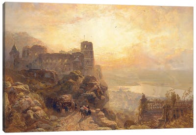 Heidelberg, 1878  Canvas Art Print
