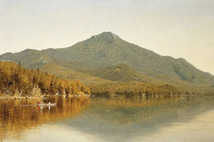 Mount Whiteface from Lake Placid, in the Adirondacks, 1863  by Albert Bierstadt wall art