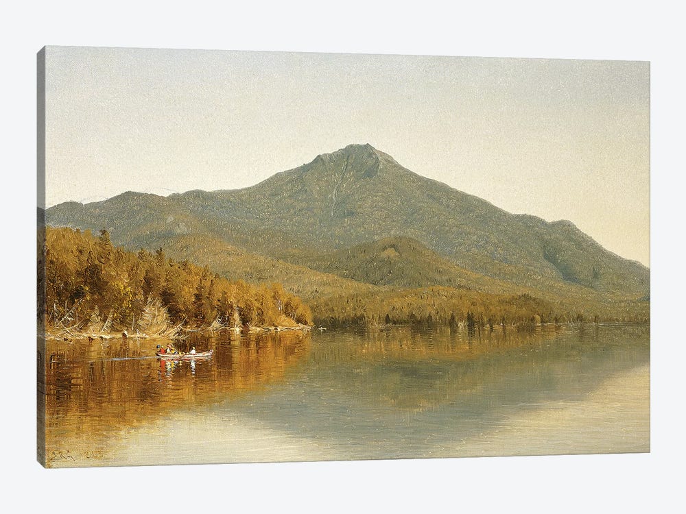Mount Whiteface from Lake Placid, in the Adirondacks, 1863  by Albert Bierstadt 1-piece Canvas Artwork