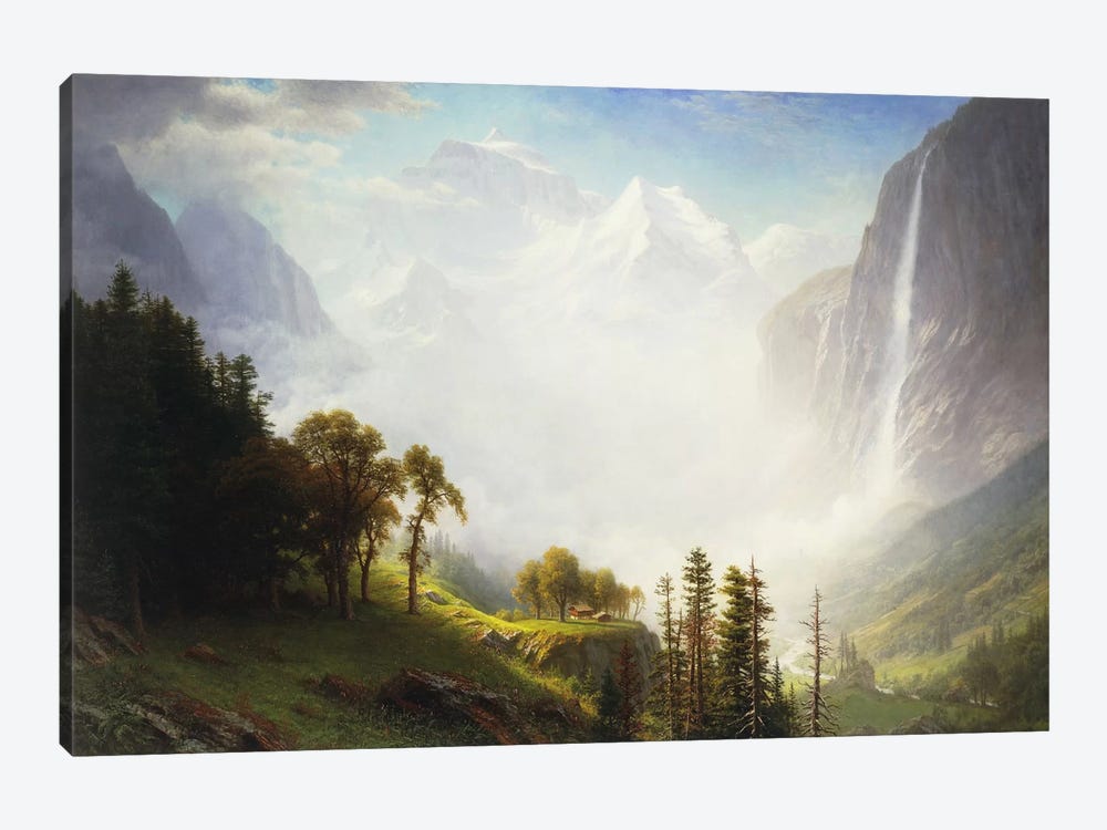 Majesty of the Mountains, 1853-57  by Albert Bierstadt 1-piece Canvas Print