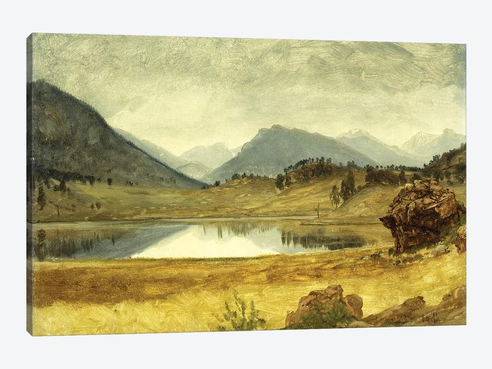 Wind River Country by Albert Bierstadt 1-piece Canvas Artwork
