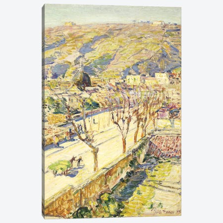 Posillipo, Italy, 1897  Canvas Print #BMN5724} by Childe Hassam Canvas Art Print