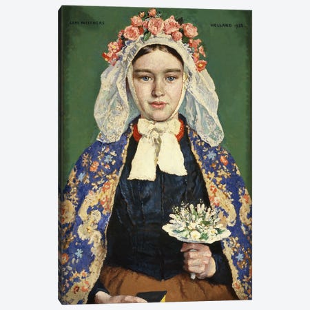 The Bride of Brabant, 1928  Canvas Print #BMN5725} by Julius Gari Melchers Canvas Print