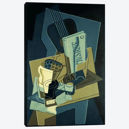 Music Book (Le Cahier de Musique), 1922  Canvas Print #BMN5743} by Juan Gris Canvas Artwork