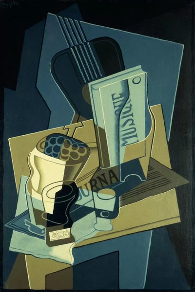 Juan Gris: Music Book (Le Cahier de Musique), 1922  by Juan Gris