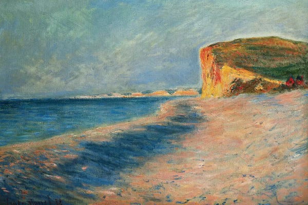 Claude Monet: Pourville Near Dieppe (Pourville Pres de Dieppe), 1882  by Claude Monet