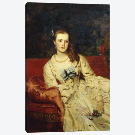 Wandering Thoughts,  Canvas Print #BMN5785} by William Powell Frith Art Print
