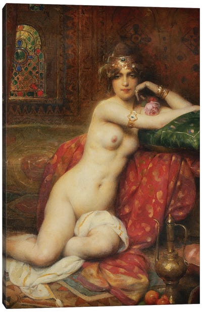 Hors Concours Femme d'Orient, 1919  Canvas Art Print