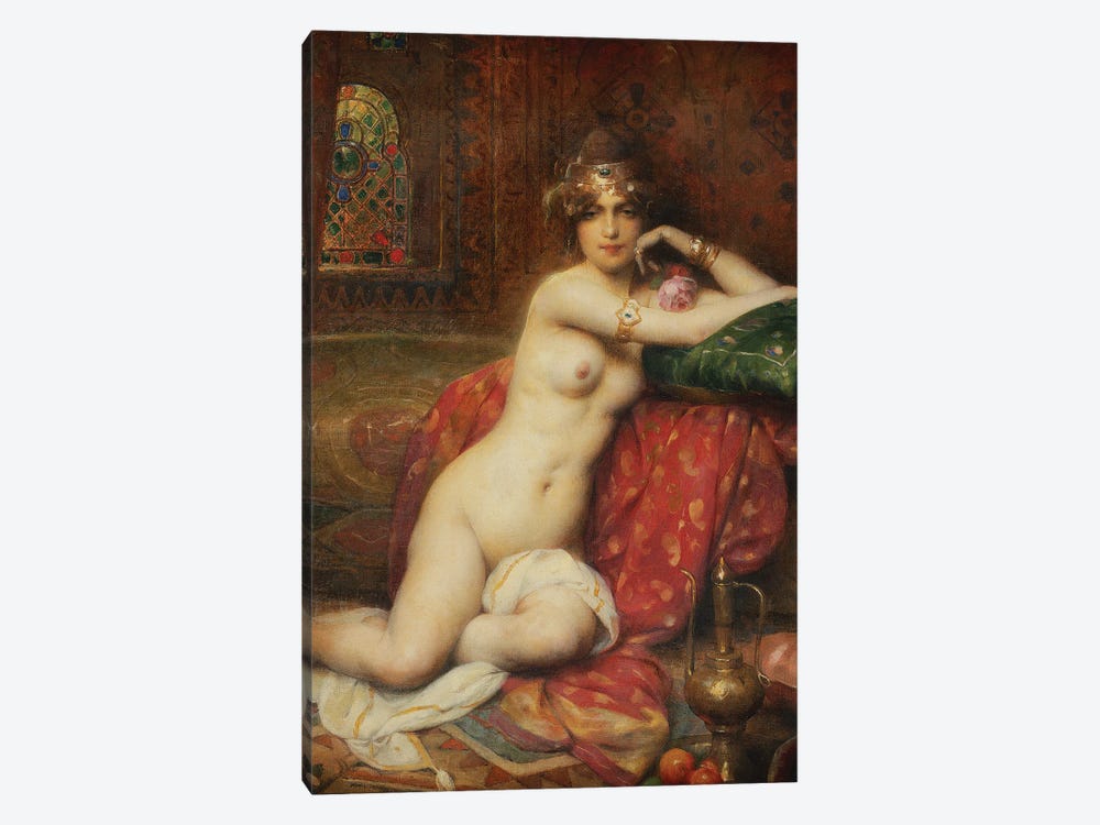 Hors Concours Femme d'Orient, 1919  by Henri Adrien Tanoux 1-piece Canvas Artwork