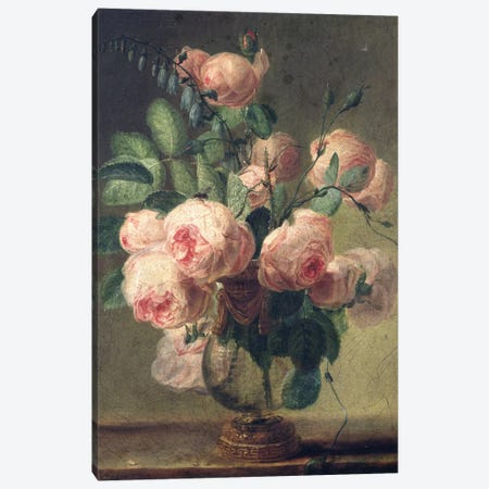 Vase of Flowers  Canvas Print #BMN579} by Pierre-Joseph Redouté Canvas Art
