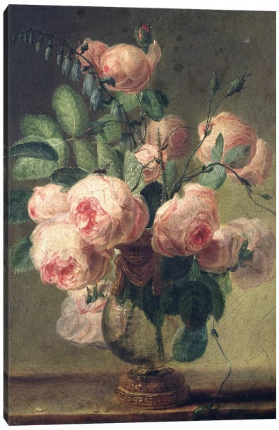 Vase of Flowers  Canvas Art Print