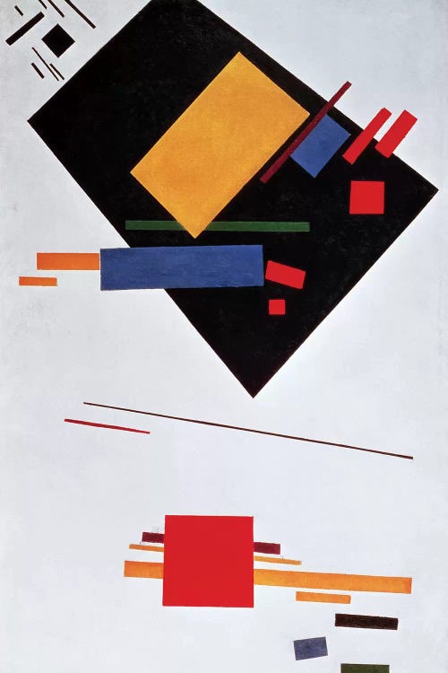 Suprematist Composition, 1915 (oil on canvas)