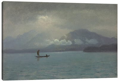 Northwest Coast, c.1889  Canvas Art Print - Albert Bierstadt