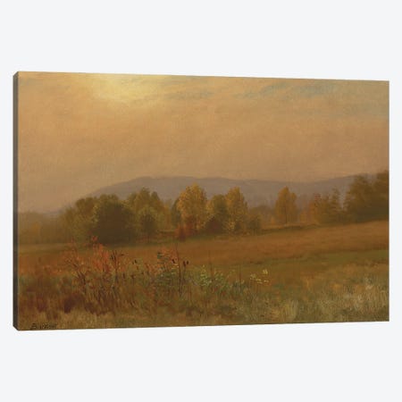 Autumn landscape, New England  Canvas Print #BMN5816} by Albert Bierstadt Art Print
