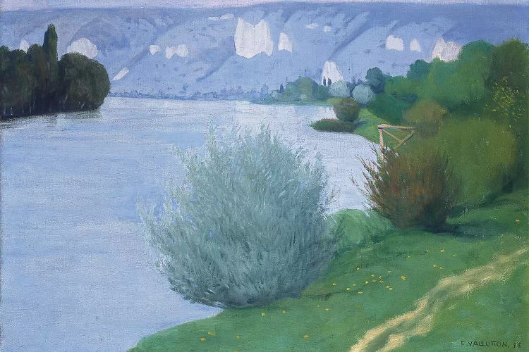 The Seine near Les Andelys, 1916 