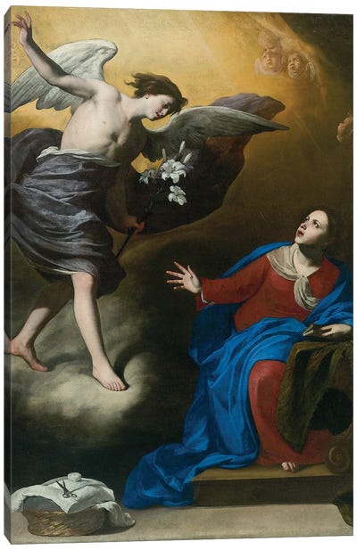 Annunciation  Canvas Art Print