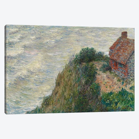 Fisherman's House at Petit Ailly, 1882  Canvas Print #BMN5832} by Claude Monet Canvas Artwork