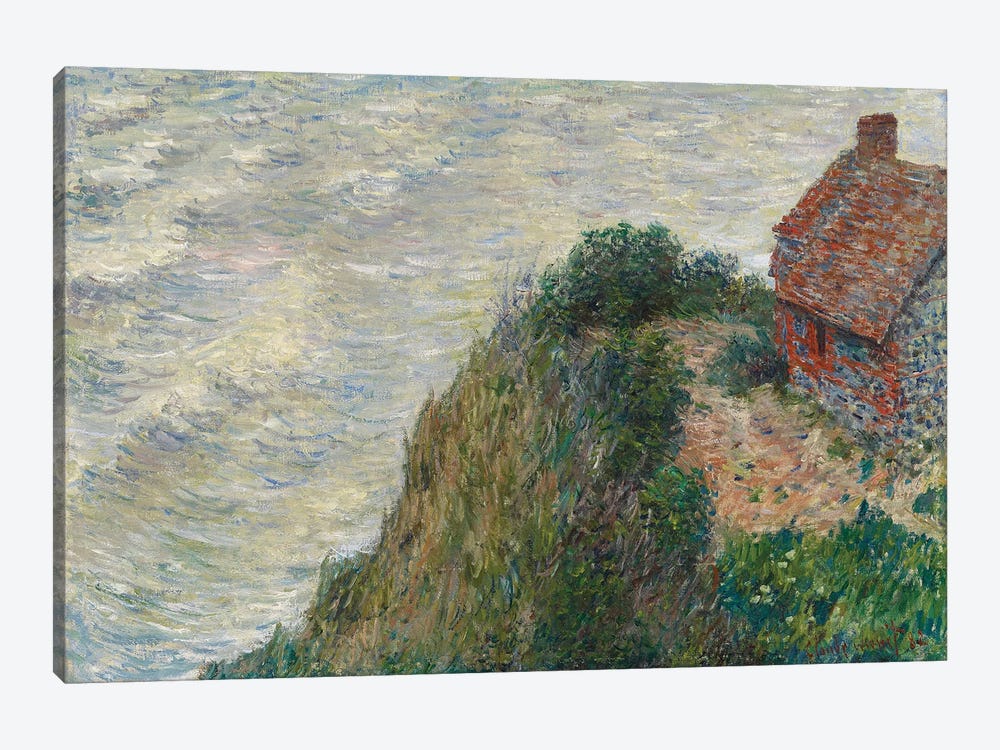 Fisherman's House at Petit Ailly, 1882  by Claude Monet 1-piece Canvas Print