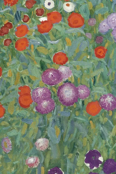 Gustav Klimt: Flower Garden, 1905-07   by Gustav Klimt