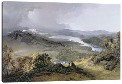 Windermere: from Orrest Head  Canvas Art Print