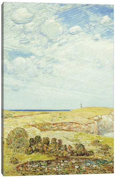 Montauk Point, 1922  Canvas Art Print - Childe Hassam