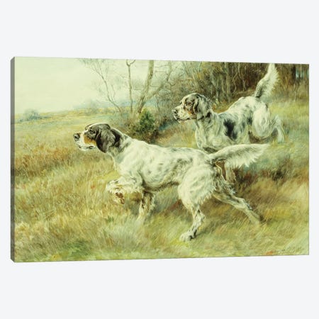 The Hunt,  Canvas Print #BMN5865} by Edmund Henry Osthaus Canvas Wall Art