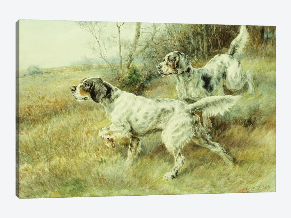 The Hunt,  by Edmund Henry Osthaus 1-piece Canvas Art Print