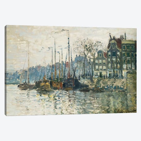 Amsterdam, 1874  Canvas Print #BMN5895} by Claude Monet Canvas Print