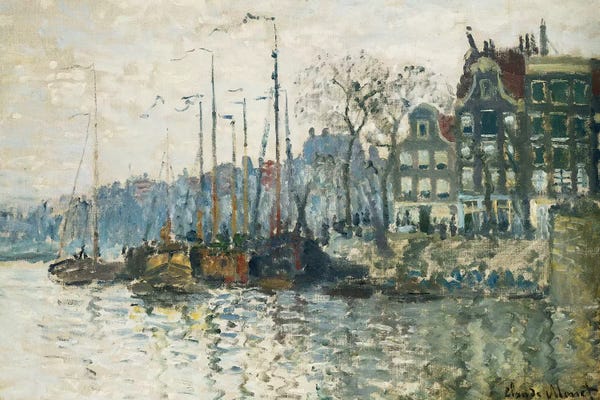 All Things Monet: Amsterdam, 1874  by Claude Monet