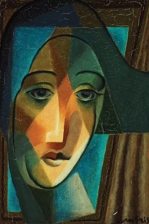 Head of a Harlequin; Tete d'Arlequin, 1924 