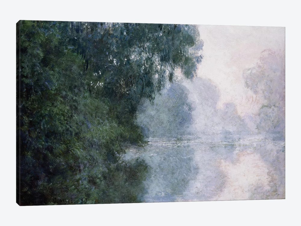Morning on the Seine, Effect of Mist; Matinee sur la Seine, Effet de Brume, 1897  by Claude Monet 1-piece Canvas Art
