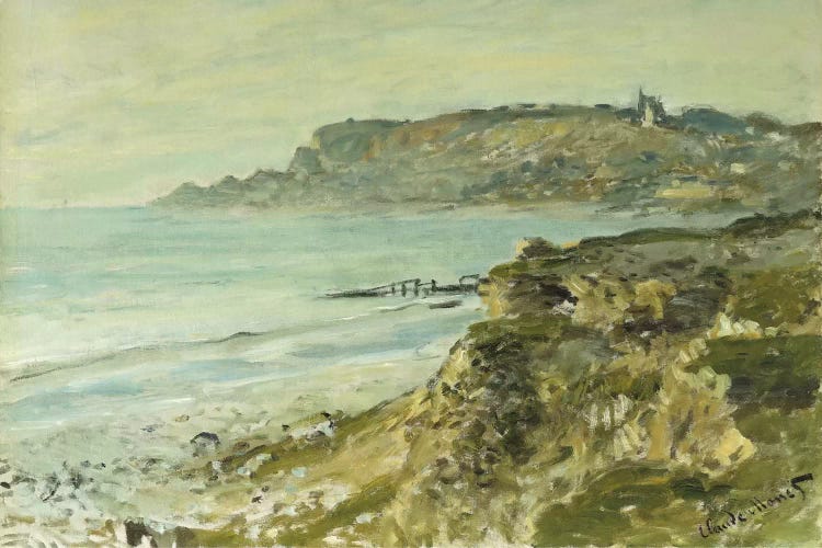 The Cliff at Sainte-Adresse; La Falaise de Saint Adresse, 1873  by Claude Monet wall art