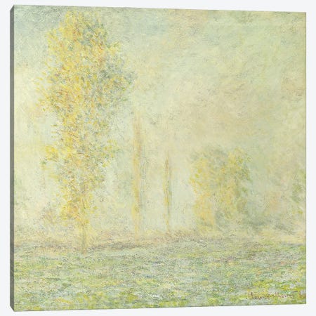 The Prairie in Giverny; La Prairie a Giverny, 1888  Canvas Print #BMN5917} by Claude Monet Canvas Wall Art