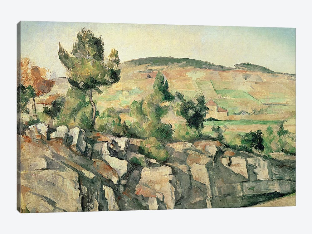 Hillside in Provence, c.1886-90  by Paul Cezanne 1-piece Canvas Artwork