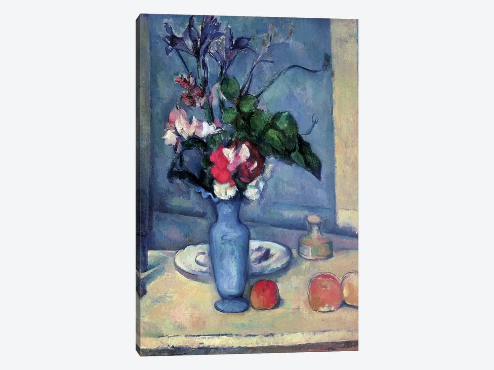 The Blue Vase, 1889-90  by Paul Cezanne 1-piece Canvas Art