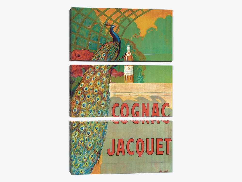 Cognac Jacquet  by Camille Bouchet 3-piece Canvas Art Print