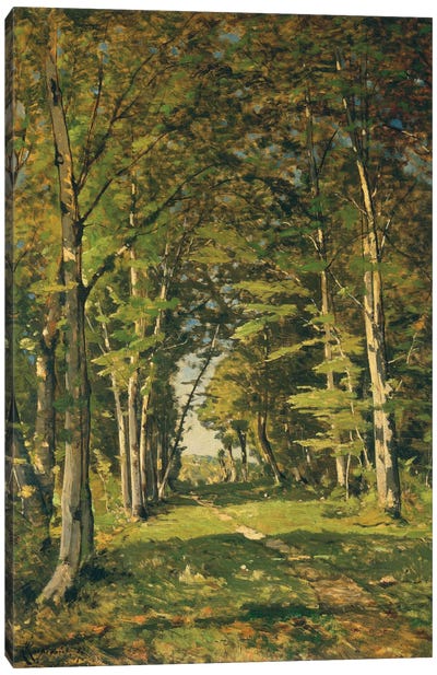 The Woods of Famars, 1887  Canvas Art Print